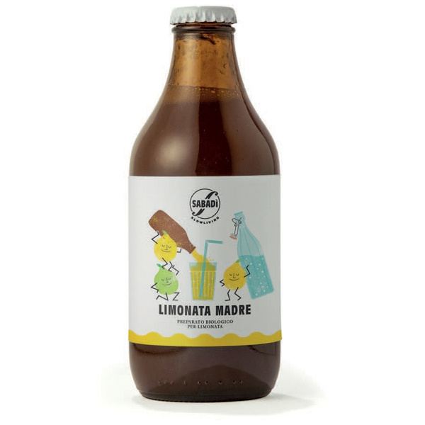 SYROP na lemoniadę LIMONATA MADRE BIO 1l Sabadi